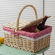 Picnic Straw Basket